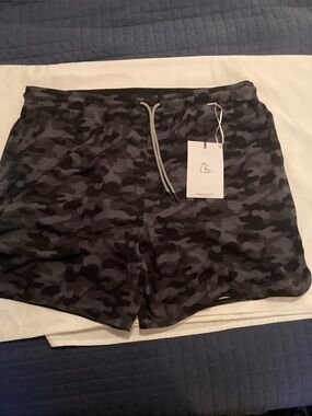 Rhoback Mens Grit Gym shorts camo NWT